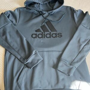 Adidas Men's Blue Hoodie